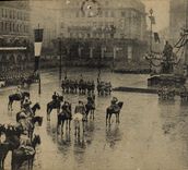 La POSTAL de la VENDIMIA el saludo Kleber del mariscal de Foch tiene Estrasburgo