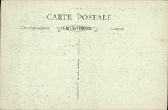 Opinión de Estrasburgo de la POSTAL de la VENDIMIA tomada de la catedral