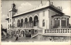 VINTAGE POSTCARD Tunis Casino Of the View-point