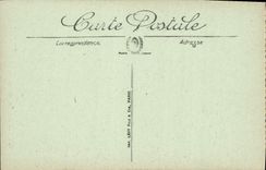 VINTAGE POSTCARD Tunis Street Of the Andalusians