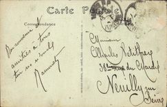 VINTAGE POSTCARD Tunis Bardo the Mosque