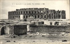 CPA El Djem Le Cousee Vue Generale