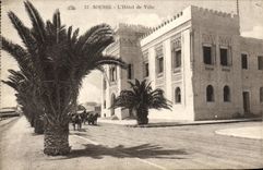 VINTAGE POSTCARD Sousse the Town hall