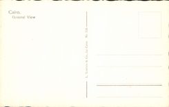 MODERN CARD General Cairo View