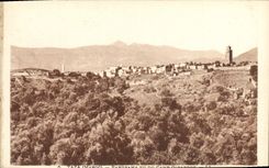 VINTAGE POSTCARD Taza Panorama Seen Of the Girardot camp