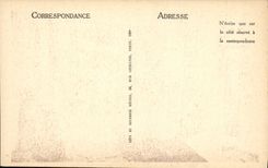 VINTAGE POSTCARD Taza Seen Through the Olive-trees