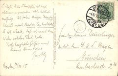 VINTAGE POSTCARD Dresden Friedridh August Brucke