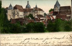 VINTAGE POSTCARD Gruss Aus Solms Laubach