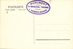 Lona Militaria de Gruss Aus Asabach EIB Achern Wachterhaus de la POSTAL de la VENDIMIA