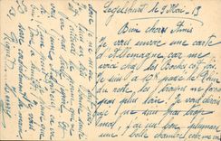 VINTAGE POSTCARD Am Rhein EIB Kehl