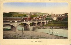VINTAGE POSTCARD Wetter