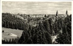 VINTAGE POSTCARD Hohenluftkurort Freudenstadt Blick Vom Schoneck