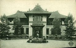 CPA Paris Exposition Des Arts Decoratifs Le Pavillon De l'Asie Francaise