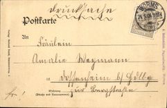 VINTAGE POSTCARD Worms Lutherdenkmal