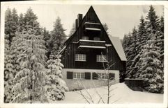 VINTAGE POSTCARD Berghaus Oberbarenburg Sachs Erzgebirge