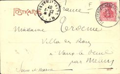 VINTAGE POSTCARD Gruss Aus Klosterreichenbach Gasthaus Sounds Post von Ernst Reihling