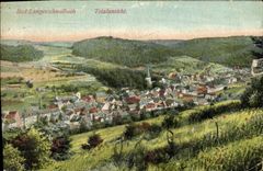 VINTAGE POSTCARD Bad Langenschwabach Totalansicht