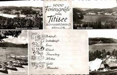 VINTAGE POSTCARD Feriengrube Vom Titsee Schwarzwald