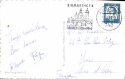 VINTAGE POSTCARD Feriengrube Vom Titsee Schwarzwald