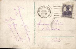 VINTAGE POSTCARD Wiesbaden Neues Kurhaus