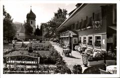 VINTAGE POSTCARD Hipterzarten Schwarzwald Adler Hotel