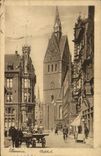 VINTAGE POSTCARD Hannover Marktkirche