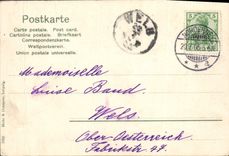 CPA Auf Hoher See Bateau