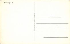 VINTAGE POSTCARD Frieburg I Br