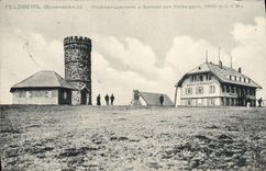 VINTAGE POSTCARD Feldberg Friedrich Luisenturm U Gasthaus zum Feldbergturm