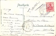 VINTAGE POSTCARD Feldberg Friedrich Luisenturm U Gasthaus zum Feldbergturm