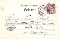 CPA Gruss Aus Konstanz Carte 1897