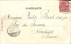 VINTAGE POSTCARD Badenweitei Ruins