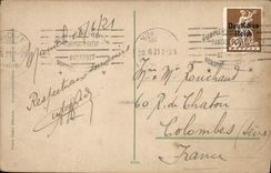 CPA Munchen Partie A D Isar Blick Gegen Haidhausen