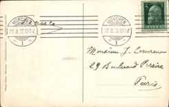 CPA Munchen Blivck Auf Frauenkirche U Neues Rathaus