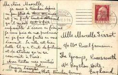 VINTAGE POSTCARD Munchen Buberlbrunnen