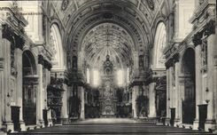 VINTAGE POSTCARD Munchen St Michaelskirche