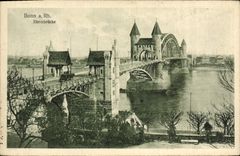 CPA Bonn A Rh Rheinbrucke