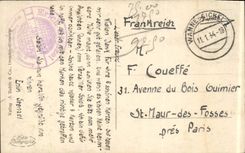 VINTAGE POSTCARD Wanne Eickel Christus Kirche