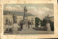 CPA Das Lutherdenkmal In Worms