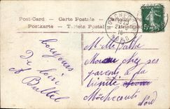 VINTAGE POSTCARD Fantasy Sincere Woman Friendship