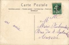 VINTAGE POSTCARD Fantasy Woman Happy Dove Birthday