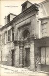 VINTAGE POSTCARD Paris d' Autrefois Street Daubenton Holy Presbytery Of the Church Medard
