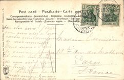 VINTAGE POSTCARD Konigstein F T Ruins