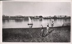 VINTAGE POSTCARD General Luxor View Off The Temple The Colonnade Off Different Capitals Egypt