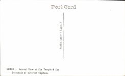 CPA Luxor General View Of The Temple The Colonnade Of Different Capitals Egypte