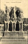 VINTAGE POSTCARD Ismailia Monument Of Ramses Egypt