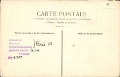 VINTAGE POSTCARD Paris Detail Of the Entry Of the Court Of the Dragon