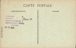 VINTAGE POSTCARD Paris D' Autrefois Street Etienne Marcel Turn Of Jean Without Fear Depending On the Hotel Of Burgundy