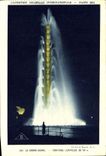 CPA Exposition Coloniale Internationale Paris 1931 Le Grand Signal Fontaine Lumineuse De