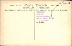 POSTAL París vieja de la VENDIMIA el de la Rotonda y el mercado del templo cerca de 1845